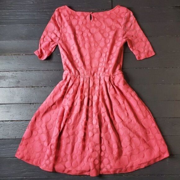 🌸 Lauren Conrad Pink Polka Dot Dress - Picture 6 of 8